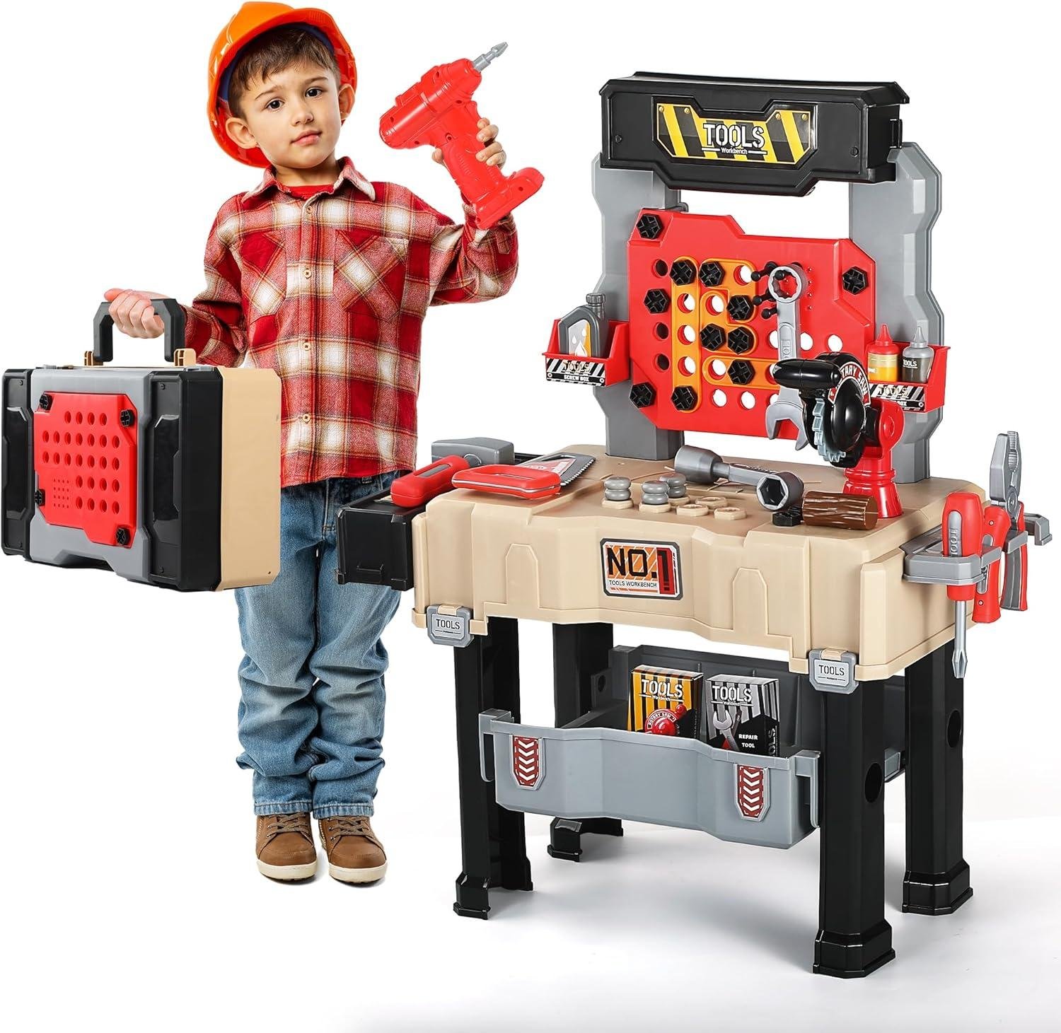Kids Tool Bench Drill Review: Right for Our Home Shop?