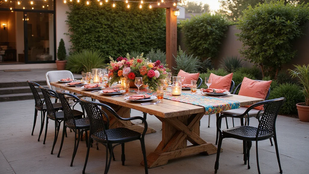 15 Stunning Outdoor Tables That Will Transform Your Patio into an Entertainer's Dream!