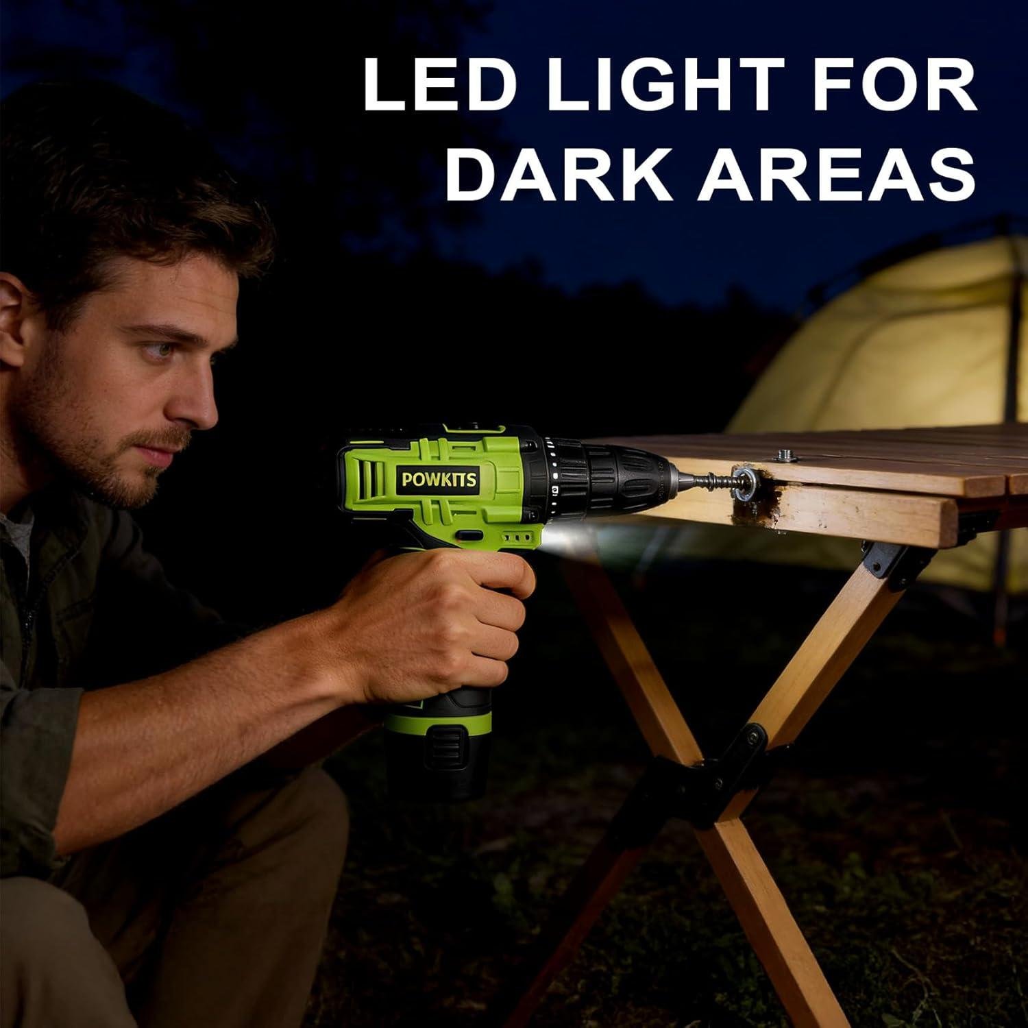 POWKITS 12V Cordless Drill Review: Fit Our Home Shop?