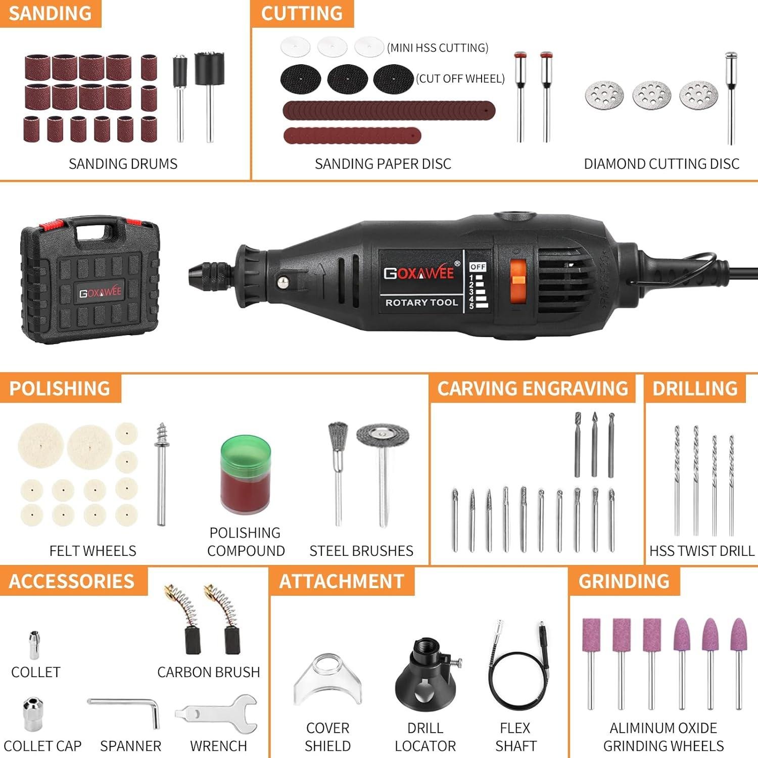 GOXAWEE Rotary Tool Review: Right for Our Home Shop?