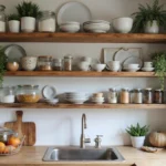 21 Open Kitchen Shelf Designs That Are Both Stylish and Practical (Don’t Miss #7!)