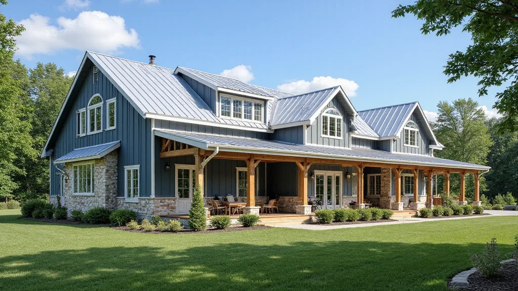 20 Barndominium Exterior Colors That Will Leave Your Neighbors in Awe!