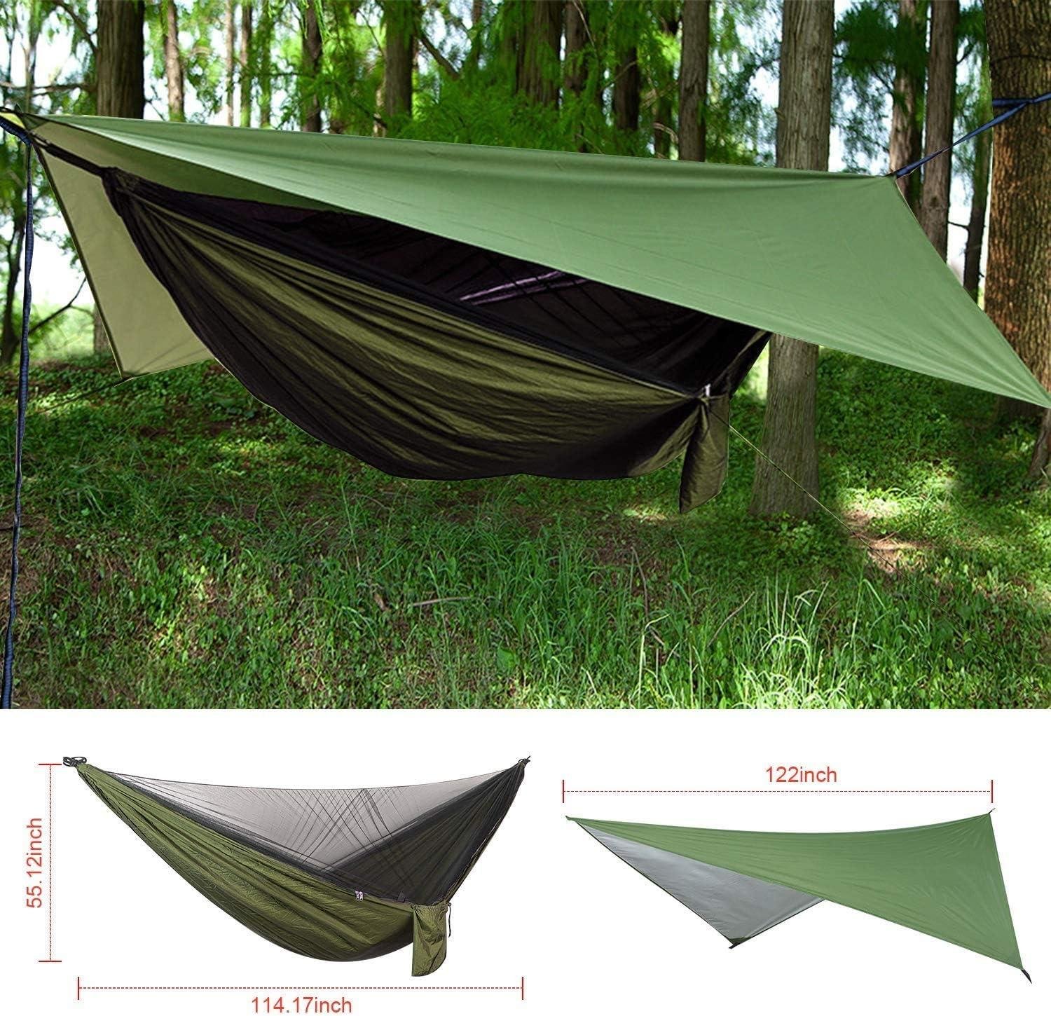 My Take on This Hammock Set: Rain Fly + Bug Net