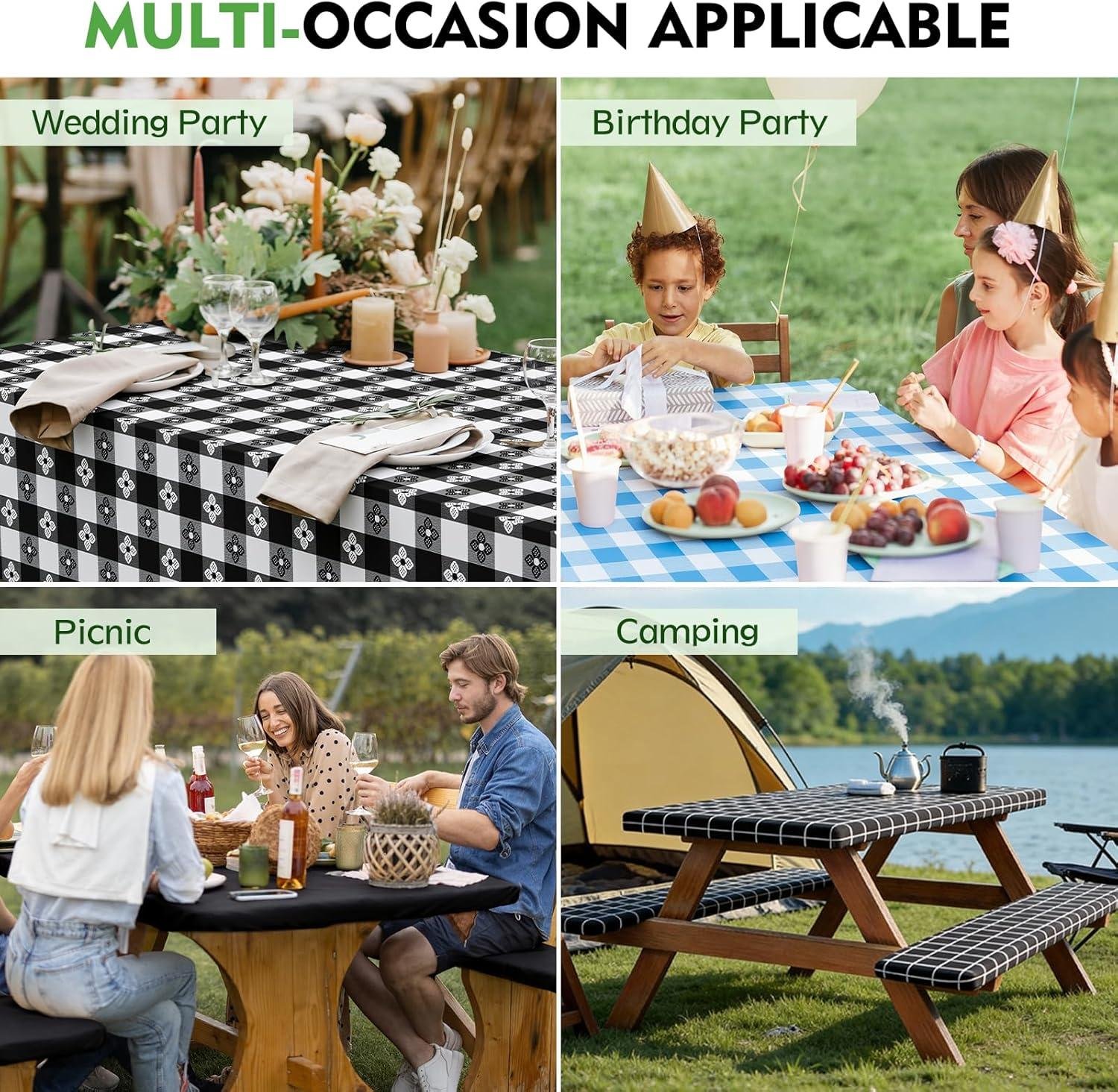 My Take: 6ft Waterproof Picnic Table & Bench Covers