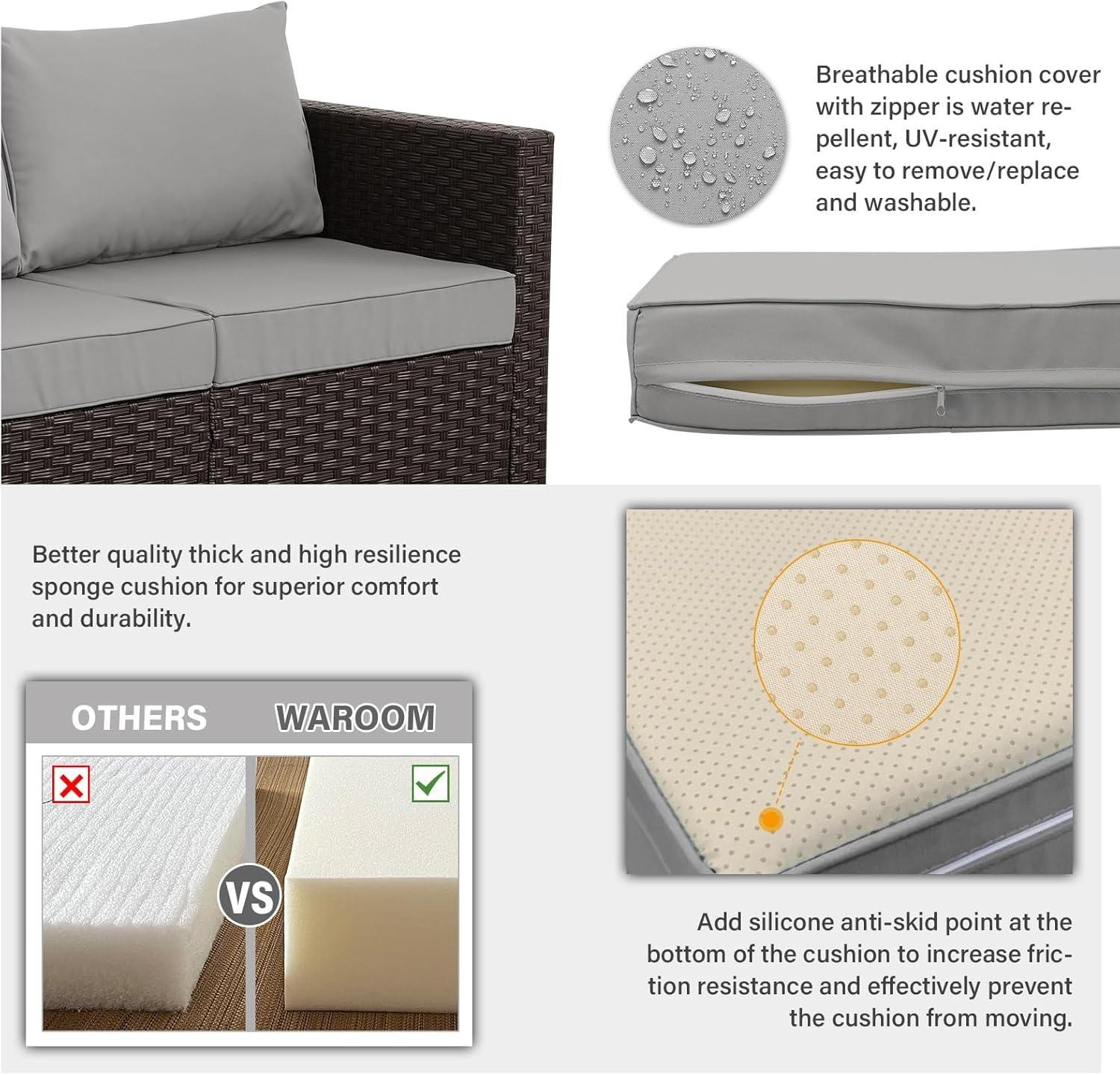 My Take on the WAROOM Rattan 3-Seat Patio Sofa