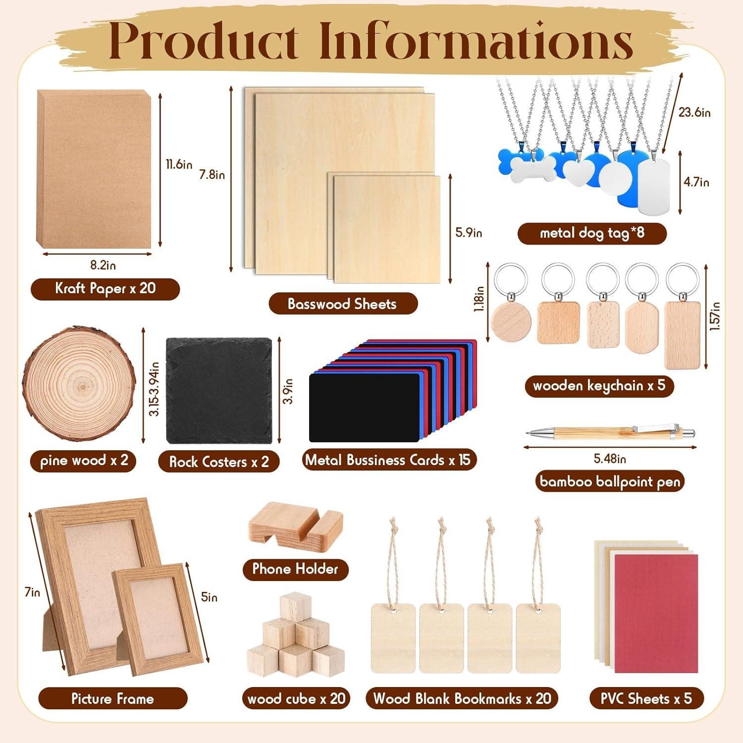 Tondiamo Laser Engraving Blanks Kit Review: Our Shop?