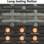 My Take on Wisteria Lane Rattan & Acacia Set for 4