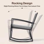 My Take on Ahomly’s 4-Piece Rocking Wicker Set
