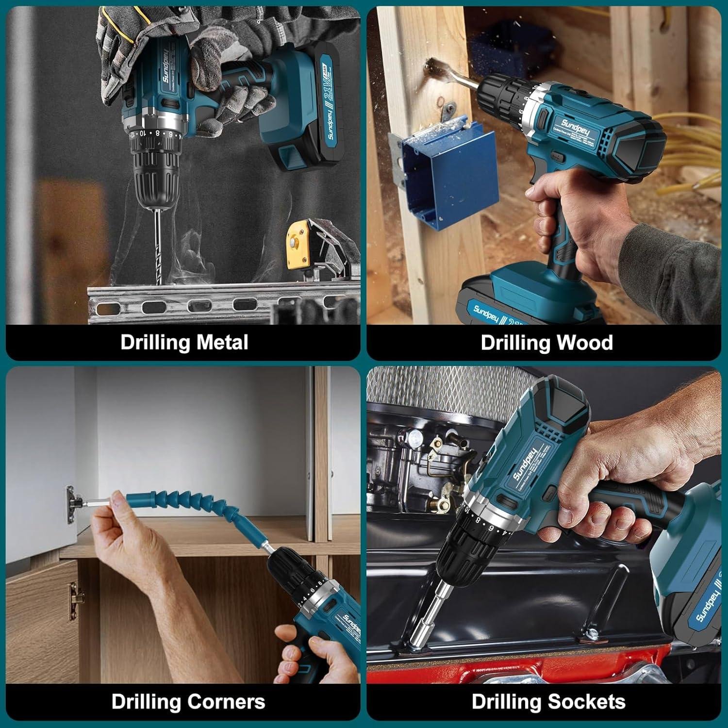 Sundpey 21V Cordless Drill Review: Right for Our Shop?