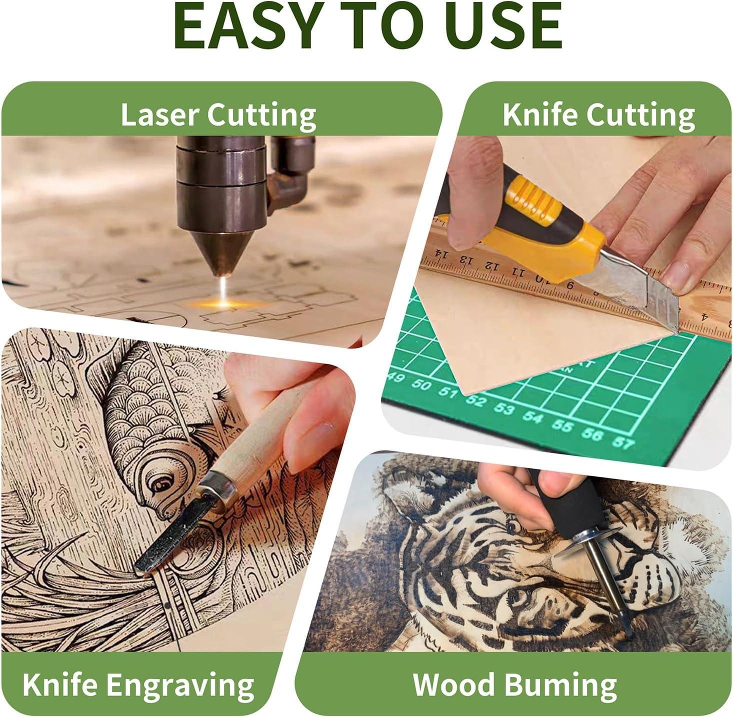 36-Pack Basswood Plywood for Laser Cutter: Our Review