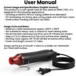 QWORK Mini Heat Gun Review: Right for Our Home Shop?