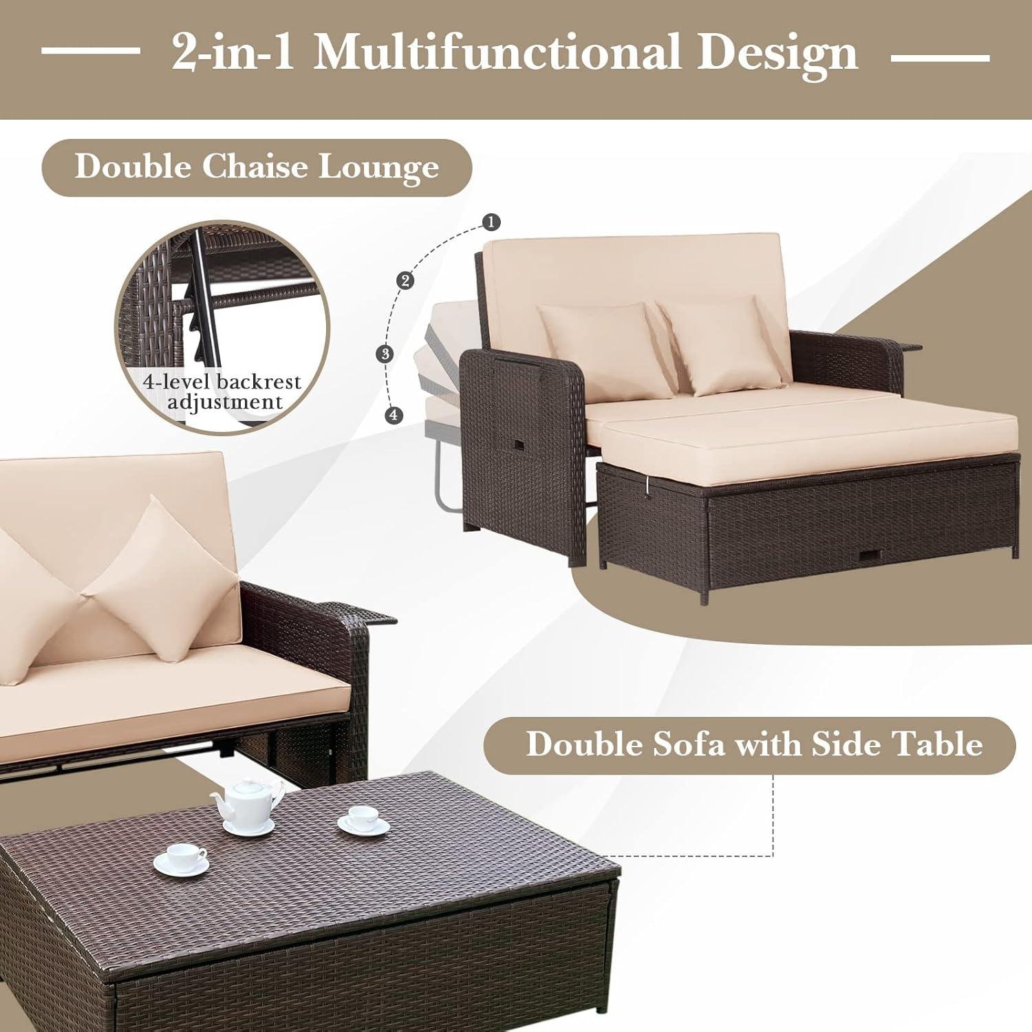 My Take on Tangkula Rattan Daybed: Built for Lounging