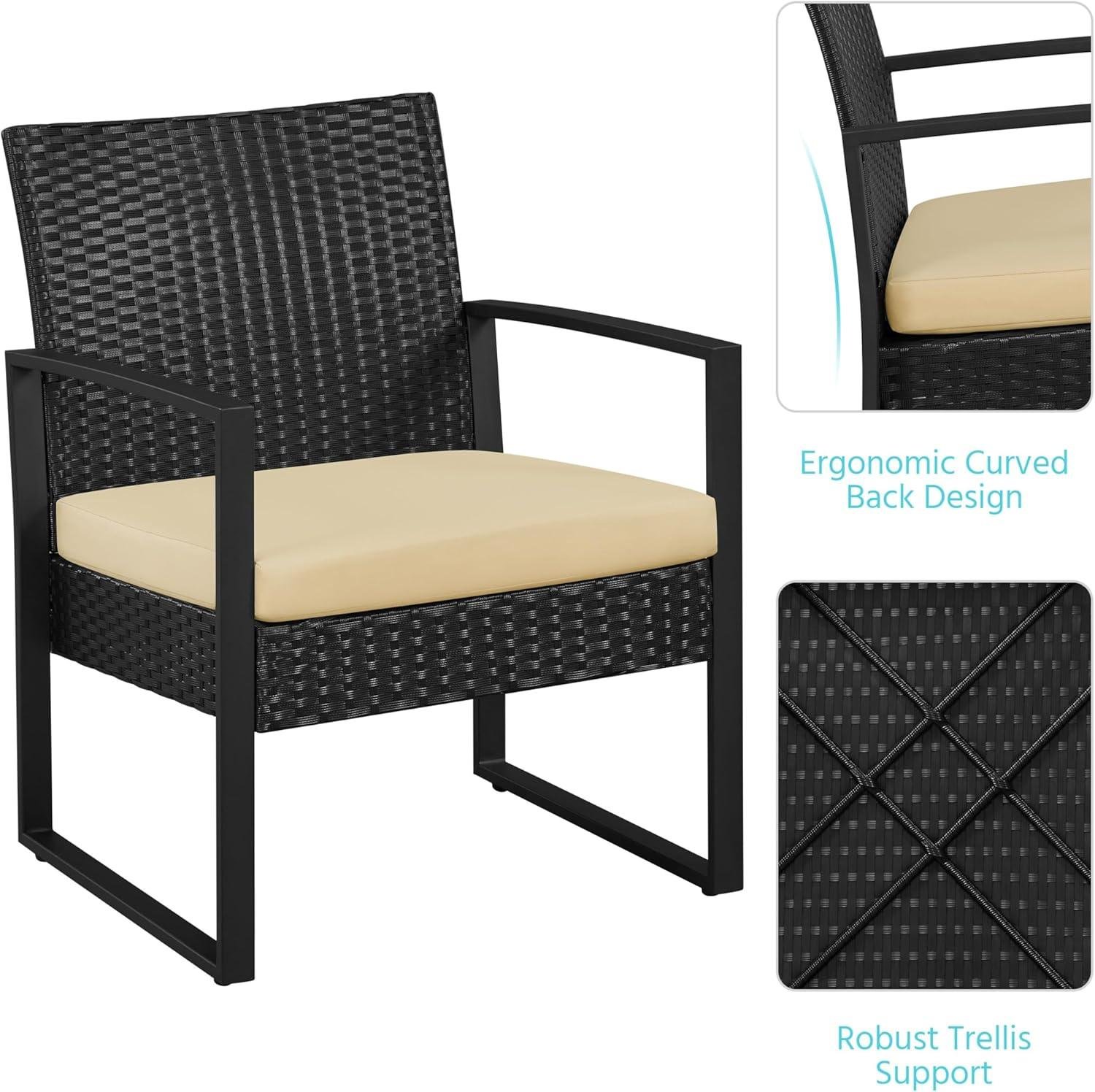 My Take on the Yaheetech Rattan Bistro Set Outdoors