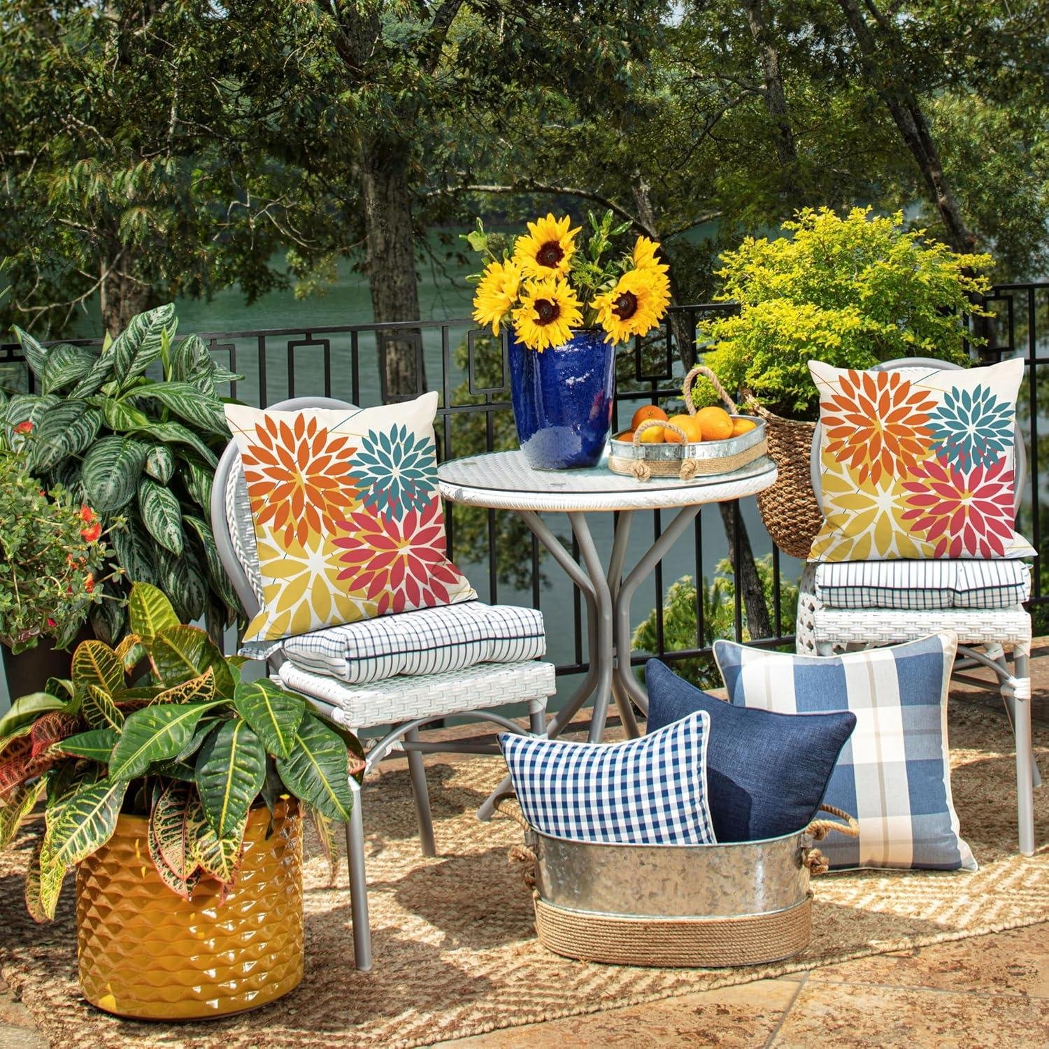 I Tried DFXSZ Waterproof Fall Patio Pillow Covers