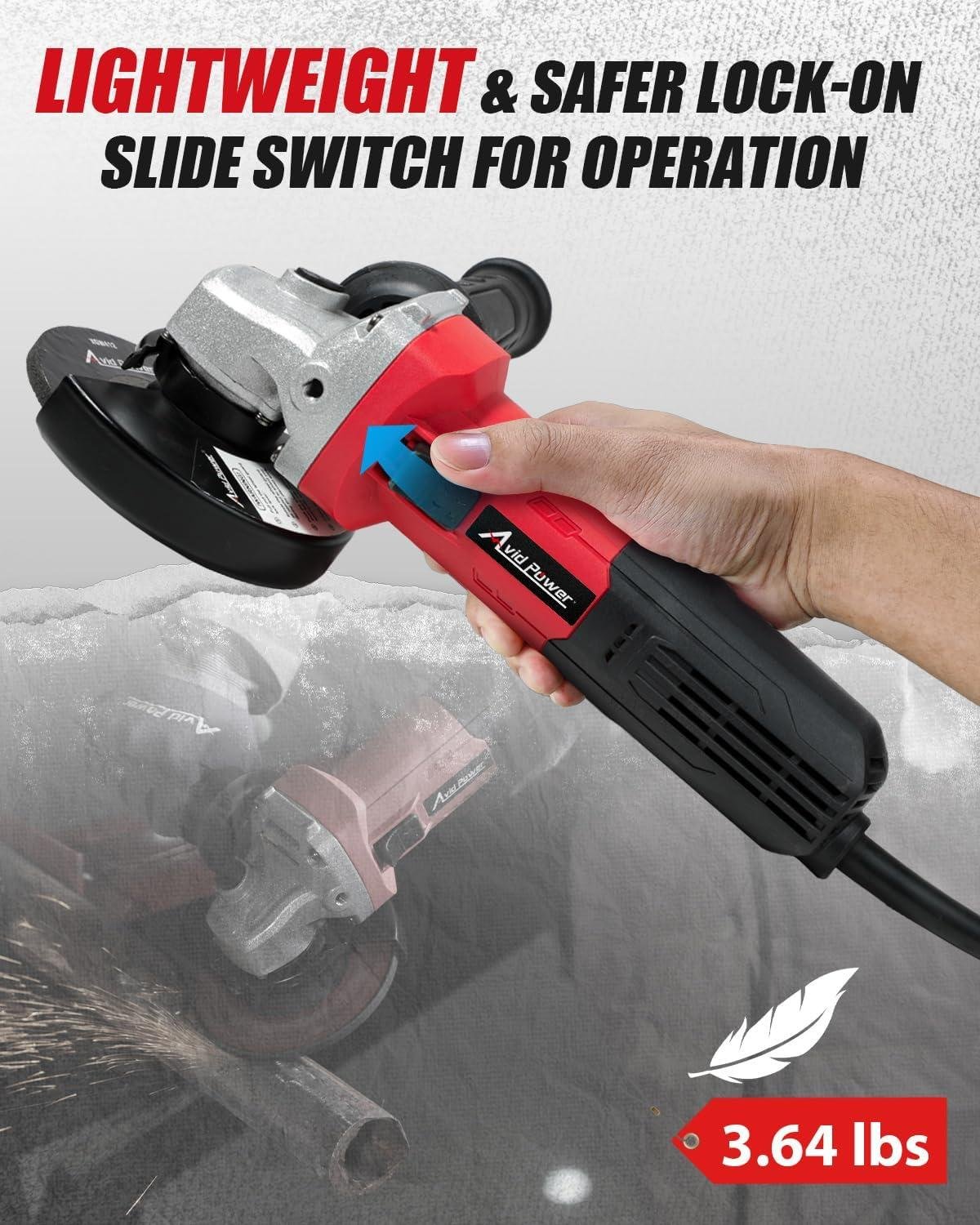 AVID POWER Angle Grinder Review: Right for Our Shop?
