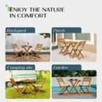 Why I Like the IDZO Acacia Folding Bistro Set
