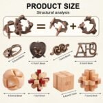 16-PC Brain Teaser Puzzle Set Review: Right Shop Tool?