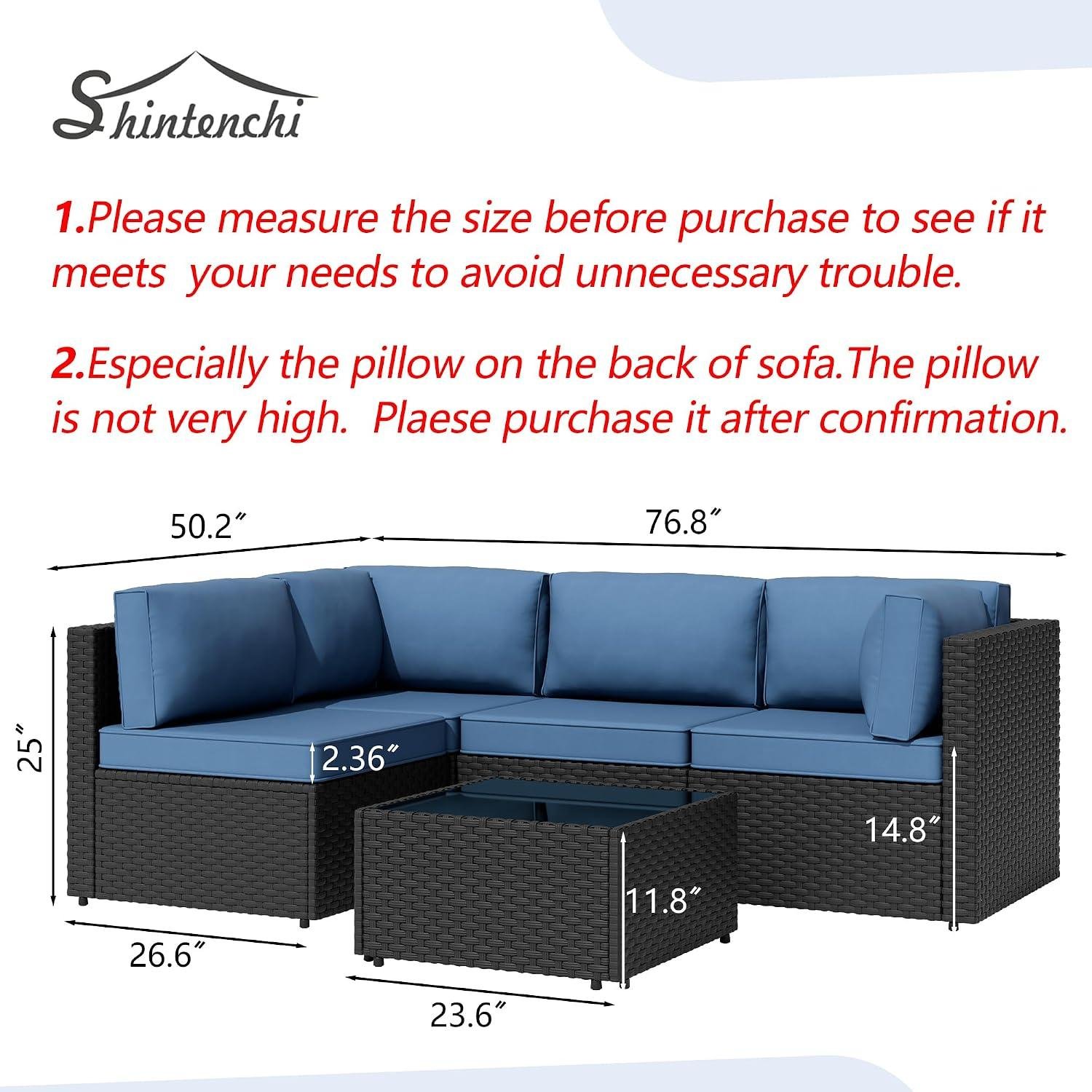 I Tried the Shintenchi 5-Piece Patio Set Outdoors