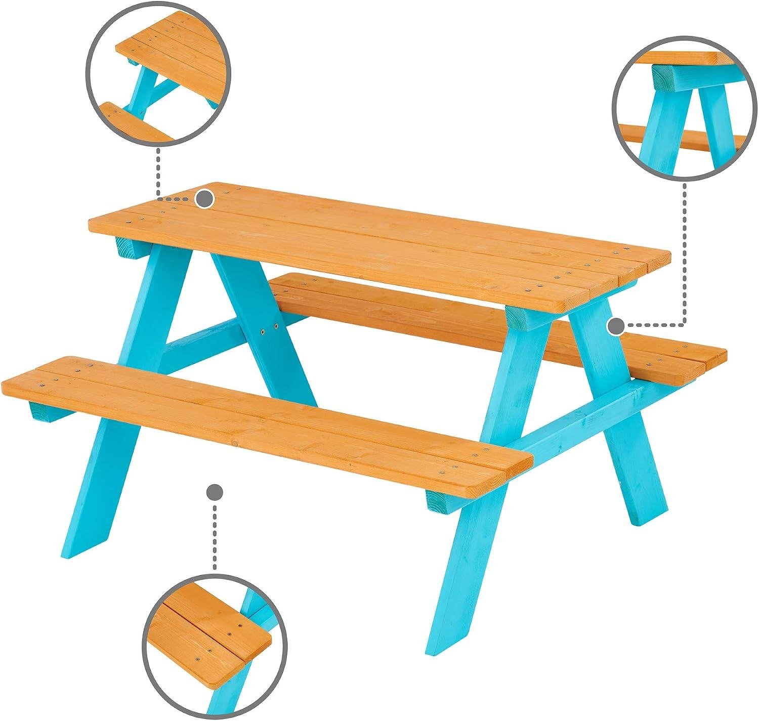 My Take: Teamson Kids Pine Picnic Table in Aqua