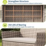GAOMON 4-Piece Rattan Set: My Patio Takeaway