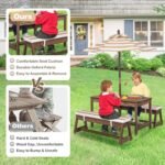 I Built It: HONEY JOY Kids Picnic Table Review