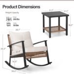 My Take on LAUSAINT’s Rocking Rattan Bistro Set