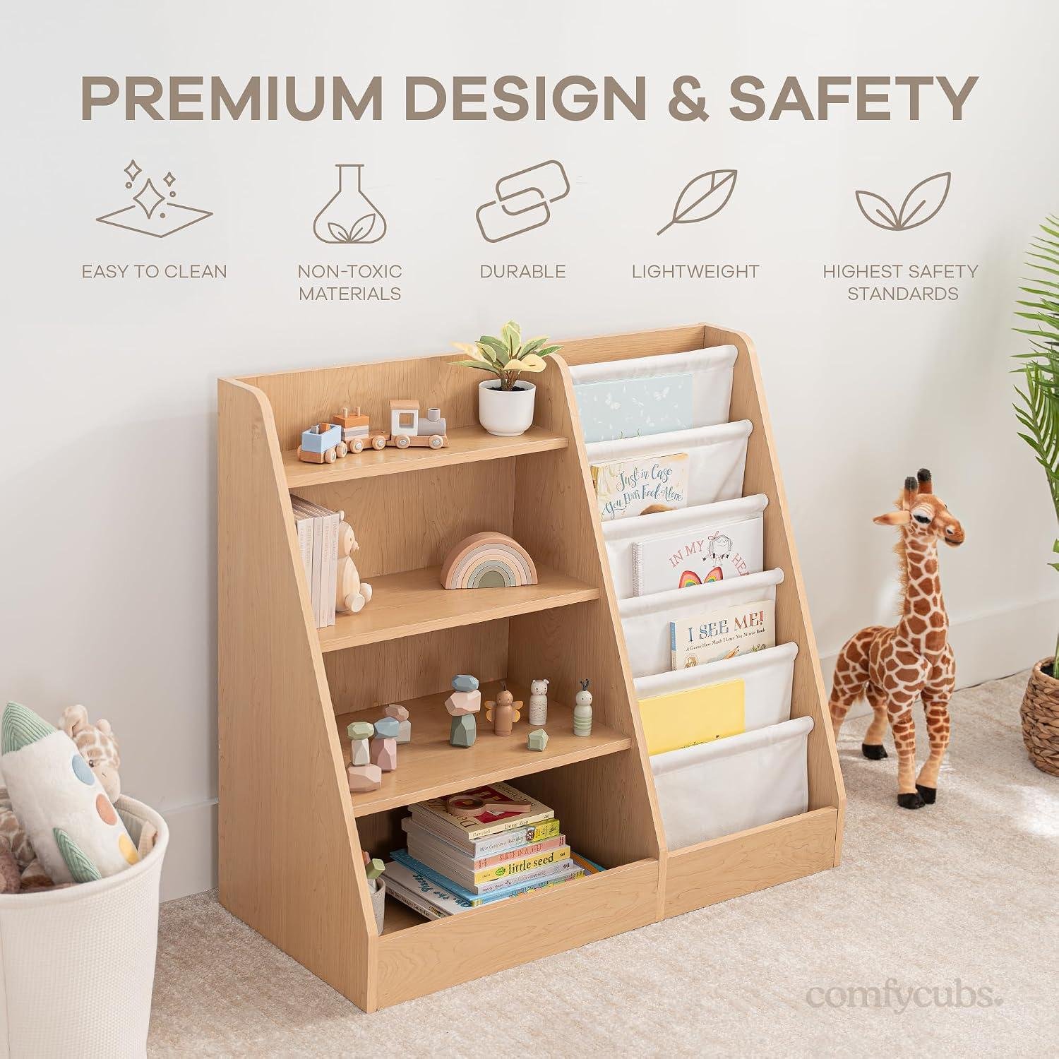 Comfy Cubs MDF Bookshelf Review: Right for Our Shop?