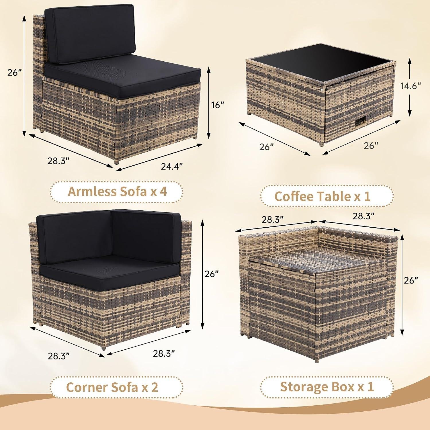 My Take on the KROFEM 8‑Piece Modular Patio Set