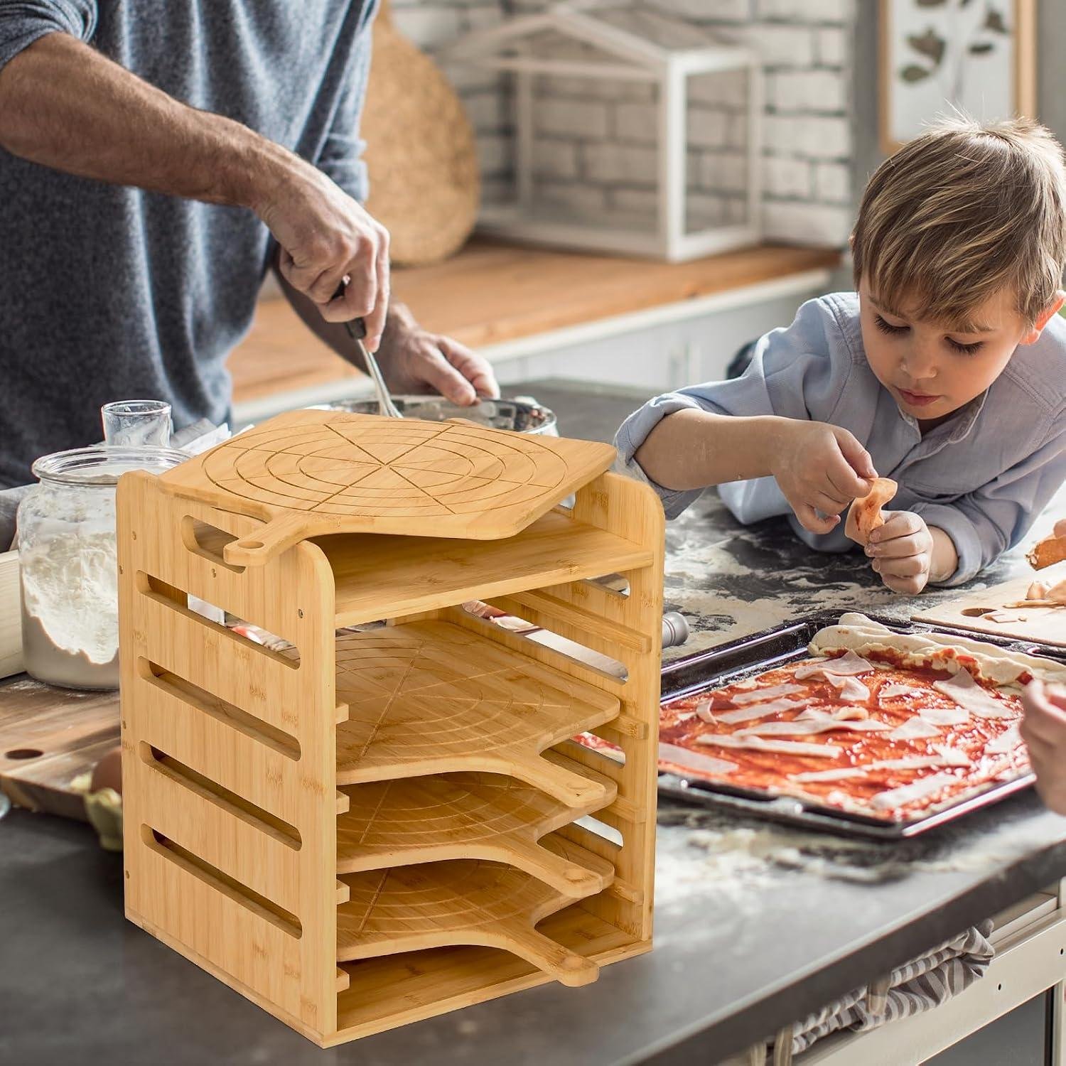 Bamboo Pizza Peel Rack Review: Right for Our Shop?