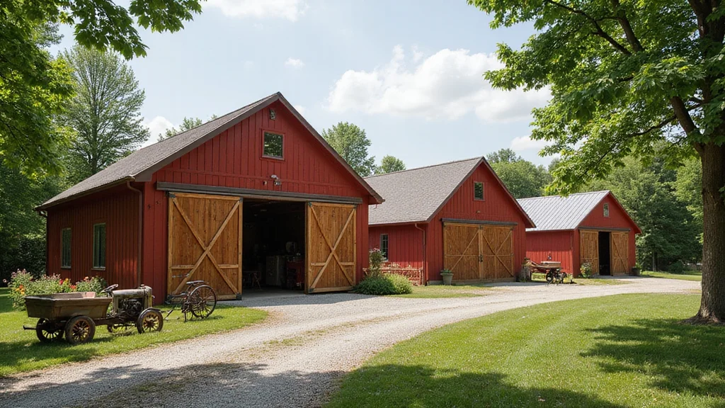 20 Stunning Barn Style Garage Designs That Will Make You Want to Build One Now!