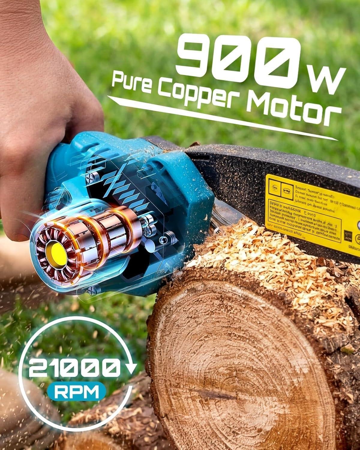 Seesii 6-Inch Mini Chainsaw Review: Right for Us?