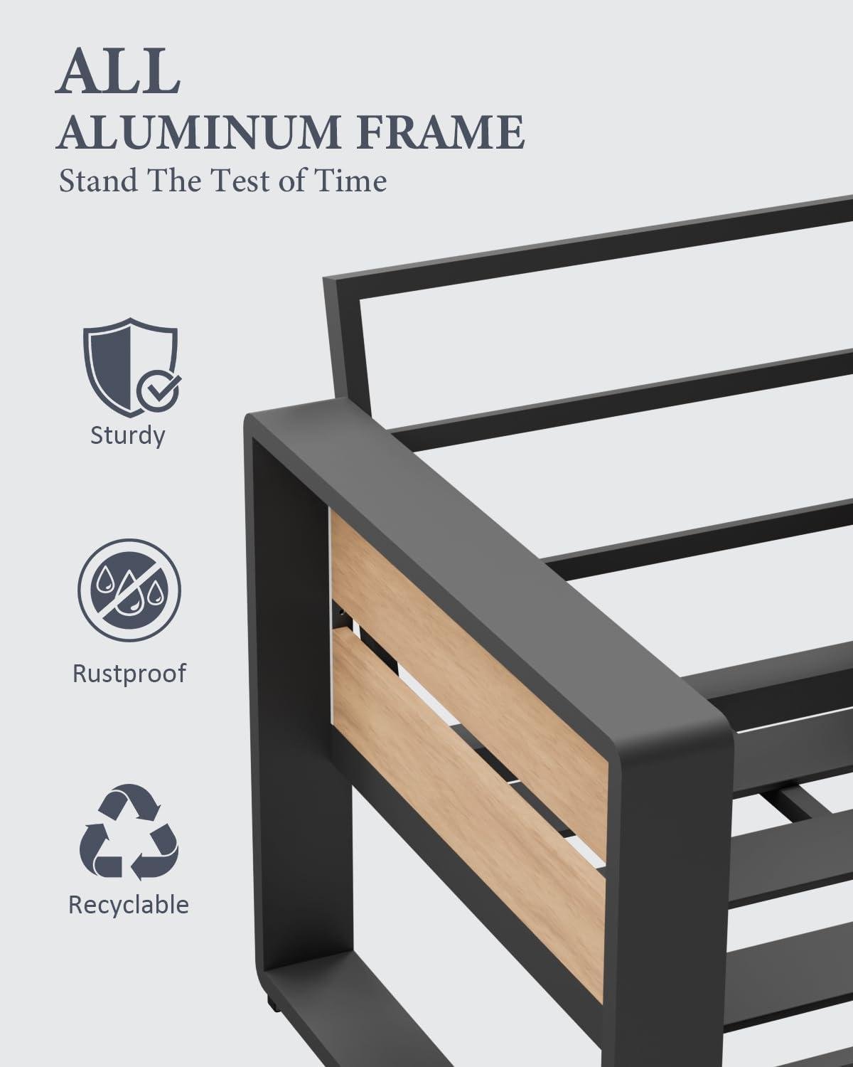 I Tried ZANDOR’s Aluminum Patio Chairs-Worth It?