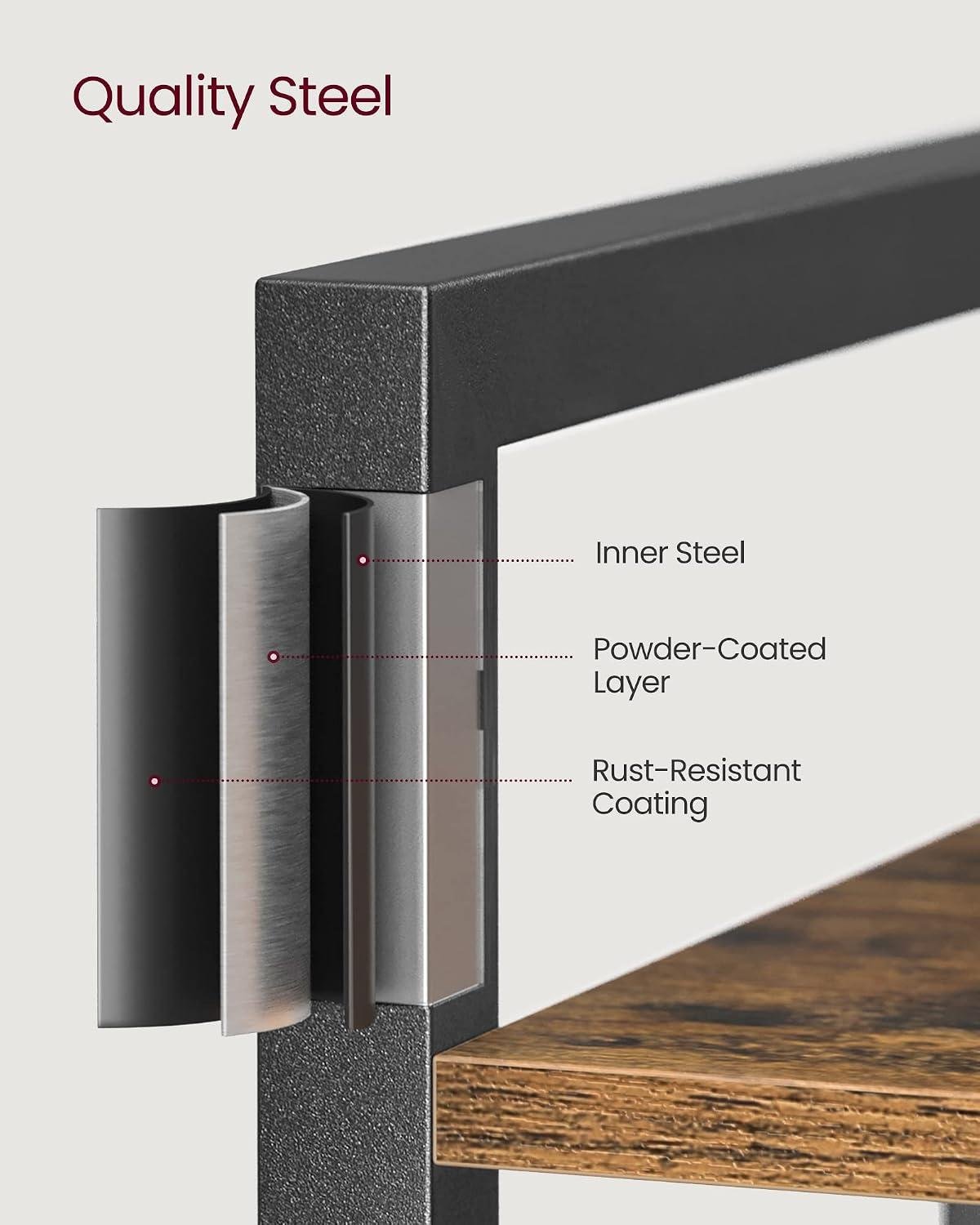VASAGLE 5-Tier Shelf Review: Right Shop Storage?